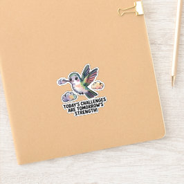 Die Herausforderungen von heute sind die Stärken v Aufkleber