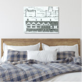 Die Herberge und die Geschäfte Leinwanddruck (Insitu (Schlafzimmer))