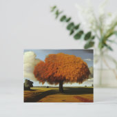 Die Herbstecke ist eine Art Surreal Postkarte (Stehend Vorderseite)