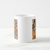 Die Herbstfarben von Jägern in Camouflage Kaffeetasse (Mittel)