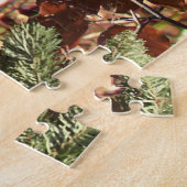 Die Herbstfarben von Jägern in Camouflage Puzzle (Seite)