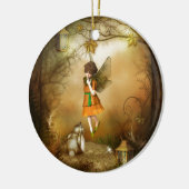 Die Herbstküche Keramik Ornament (Links)