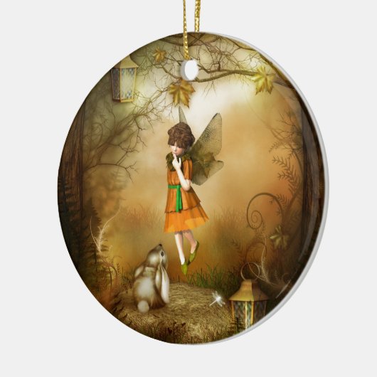 Die Herbstküche Keramik Ornament (Links)