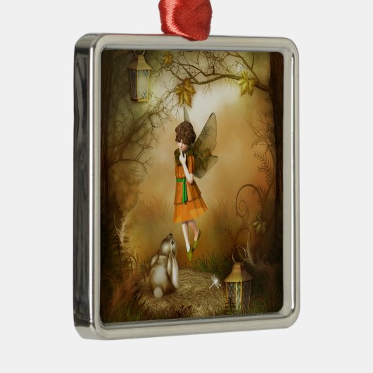 Die Herbstküche Silbernes Ornament (Rechts)