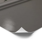 Die Herbstlilie im vollen Ganzen - Elegant Poster (Ecke)