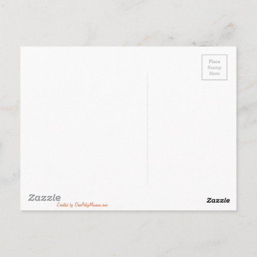 Die Herbstmalerei der Ladybug-Ansammlung Postkarte (Rückseite)