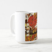 Die Herbstsaison Kaffeetasse (Vorderseite Links)