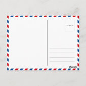 Die Herbstuntergänge fallen Postkarte (Rückseite)