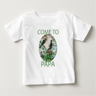 Die Herde nähren: Zärtliche elterliche Fürsorge ei Baby T-shirt