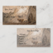 Die Herde, Western Visitenkarte (Vorne/Hinten)