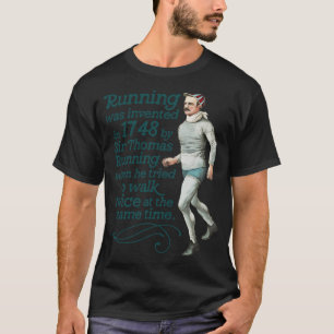 Die Herkunft des Laufens T-Shirt