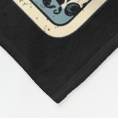 Die Hermit Tarot Card Katze in Box Mystic Funny Ca Fleecedecke (Ecke)