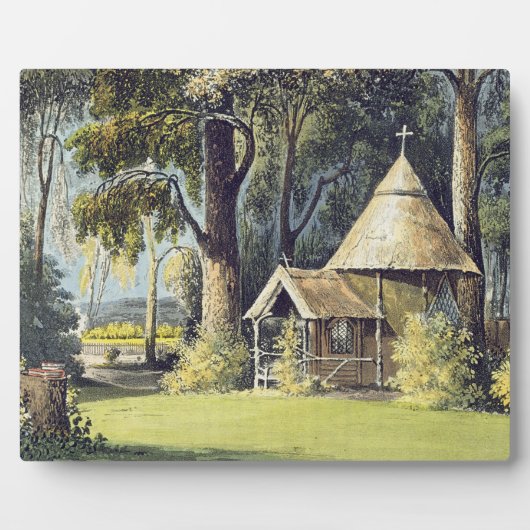 Die Hermitage, aus Ackermanns Sammlung der Künste Fotoplatte (Vorderseite)