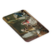 Die heroische Hingabe des Marguerite der Provence Magnet (Rechte Seite)