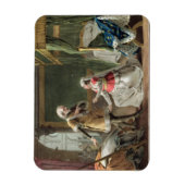 Die heroische Hingabe des Marguerite der Provence Magnet (Vertikal)