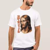 Die Herren Präsenz: Jesus reagiert auf alle, die r T-Shirt (Vorderseite)