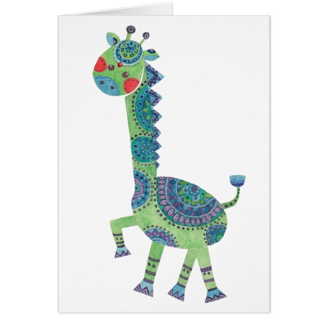 Die herrliche grüne Giraffe (Vorne)