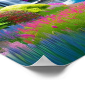 Die herrliche Schönheit der Natur Poster (Ecke)