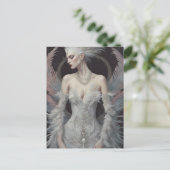 Die herrliche Swan Prinzessin Postkarte (Stehend Vorderseite)