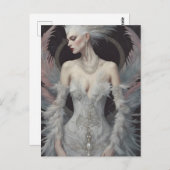 Die herrliche Swan Prinzessin Postkarte (Vorne/Hinten)