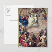 Die Herrlichkeit der Heiligen, 1645-47 Postkarte (Vorne/Hinten)