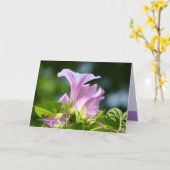 Die Herrlichkeit des Morgens 2 Karte (Gelbe Blume)