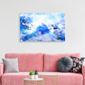 Die Herrlichkeit des neuen Jerusalems Leinwanddruck (Insitu (Wohnzimmer))