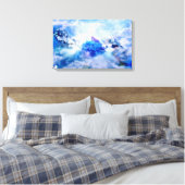 Die Herrlichkeit des neuen Jerusalems Leinwanddruck (Insitu (Schlafzimmer))