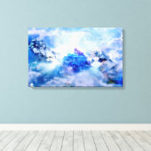 Die Herrlichkeit des neuen Jerusalems Leinwanddruck (Insitu (Holzboden))