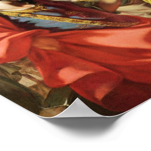 Die Herrschaft Alexander des Großen Poster (Ecke)