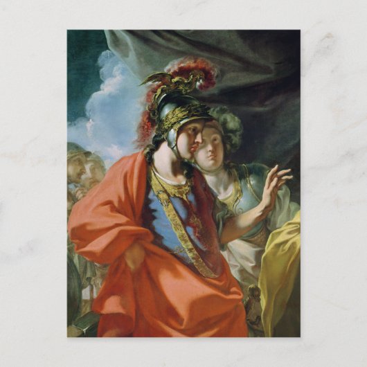 Die Herrschaft Alexander des Großen Postkarte (Vorderseite)