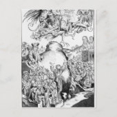 Die Herrschaft des Antichrist Postkarte (Vorderseite)