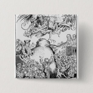 Die Herrschaft des Antichristen Button