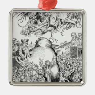 Die Herrschaft des Antichristen Ornament Aus Metall
