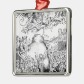 Die Herrschaft des Antichristen Ornament Aus Metall (Links)