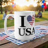 Die "Herz Amerikas" Kaffeetasse