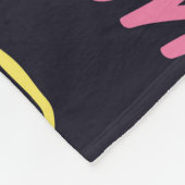 Die Herzen der Mädchen, die Worte nahtlos. Fleecedecke (Ecke)