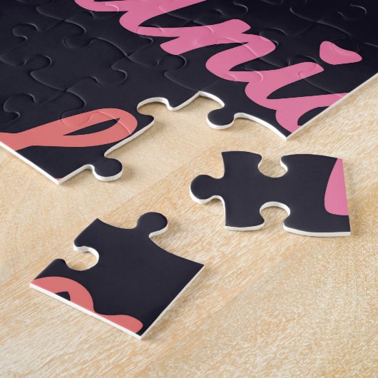 Die Herzen der Mädchen, die Worte nahtlos. Puzzle (Seite)