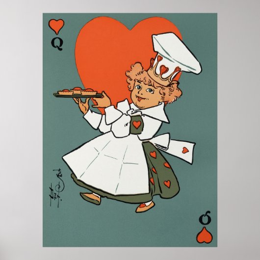 Die Herzkönigin Poster (Vorne)