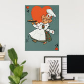 Die Herzkönigin Poster (Heimbüro)