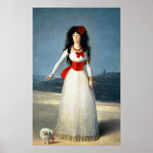 Die Herzogin von Alba, 1795 Poster (Vorne)