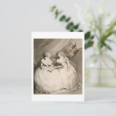 Die Herzogin von Devonshire und ihre Schwester, de Postkarte (Stehend Vorderseite)