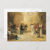 Die Herzogin von Richmond's Ball im Jahr 1815 Postkarte (Vorne/Hinten)