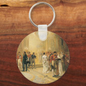 Die Herzogin von Richmond's Ball im Jahr 1815 Schlüsselanhänger (Vorderseite)