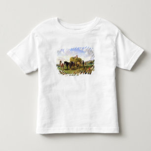 Die Heu-Ernte, 1869 Kleinkind T-shirt
