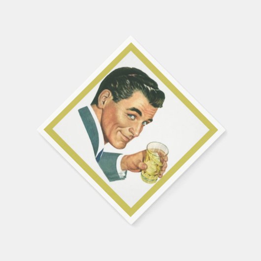 Die Heuschrecke Serviette (Ecke)