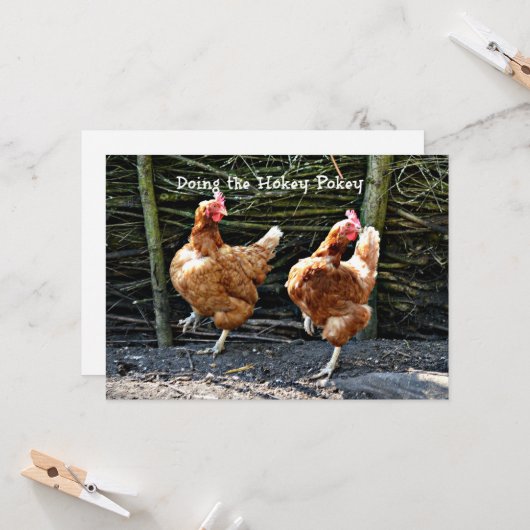 Die Heuschrecken, die Heuschrecken, Karte (Vorderseite/Rückseite Beispiel)