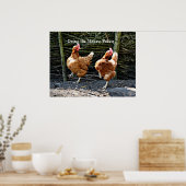 Die Heuschrecken, die Heuschrecken, Poster (Küche)