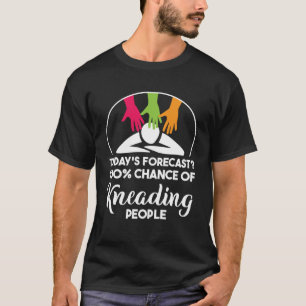 die heute prognostizierte 100 Chance, Menschen zu T-Shirt