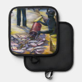 Die heutige Speisekarte, Hafen Insel Topflappen (Vorderseite/Rückseite)